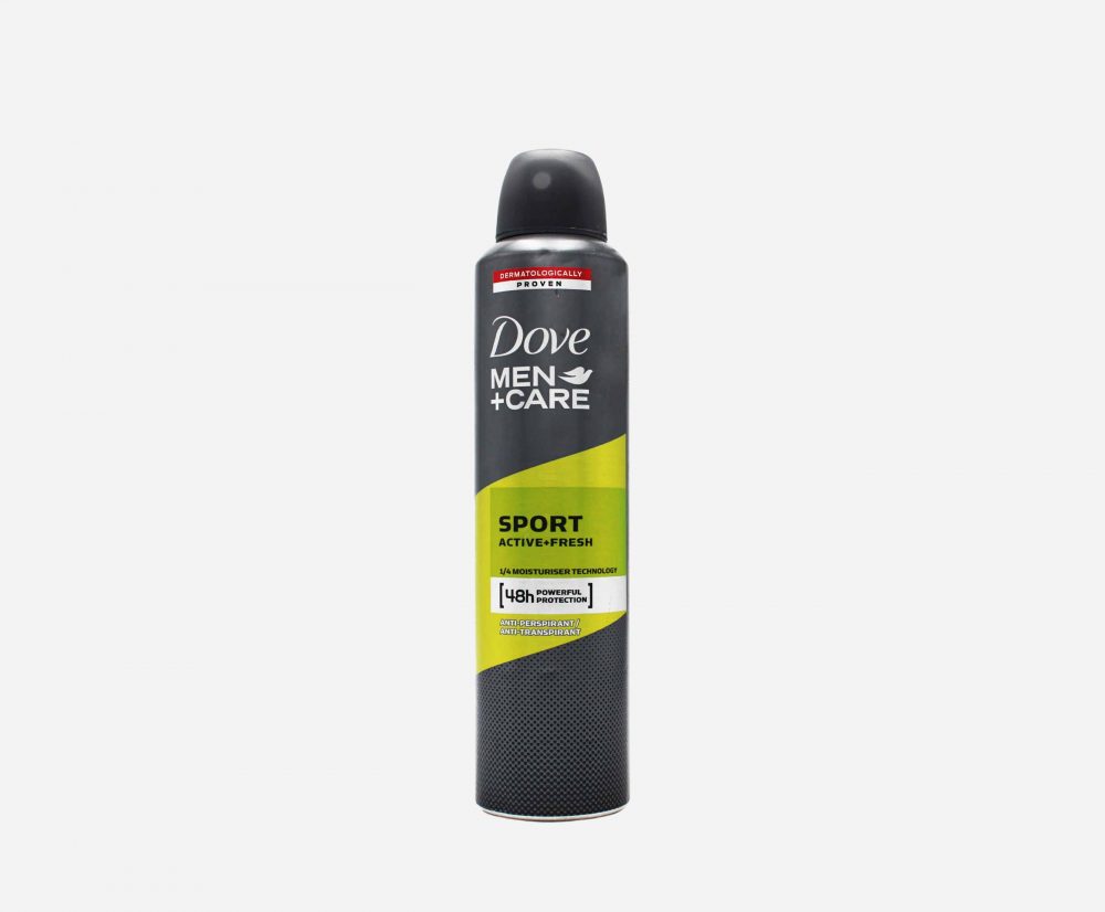 Dove Sports Active + Fresh Deodorant Spray 250ml
