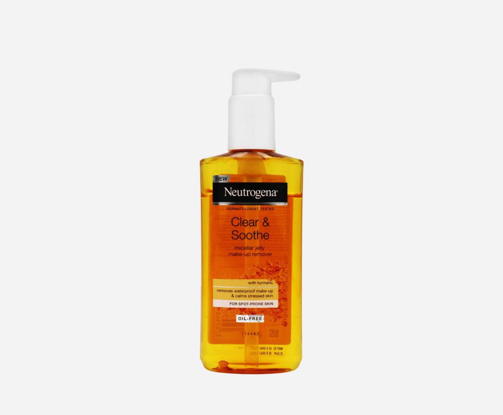 Neutrogena Clear & Soothe Micellar Jelly Make-Up Remover for spot-prone skin 200ml
