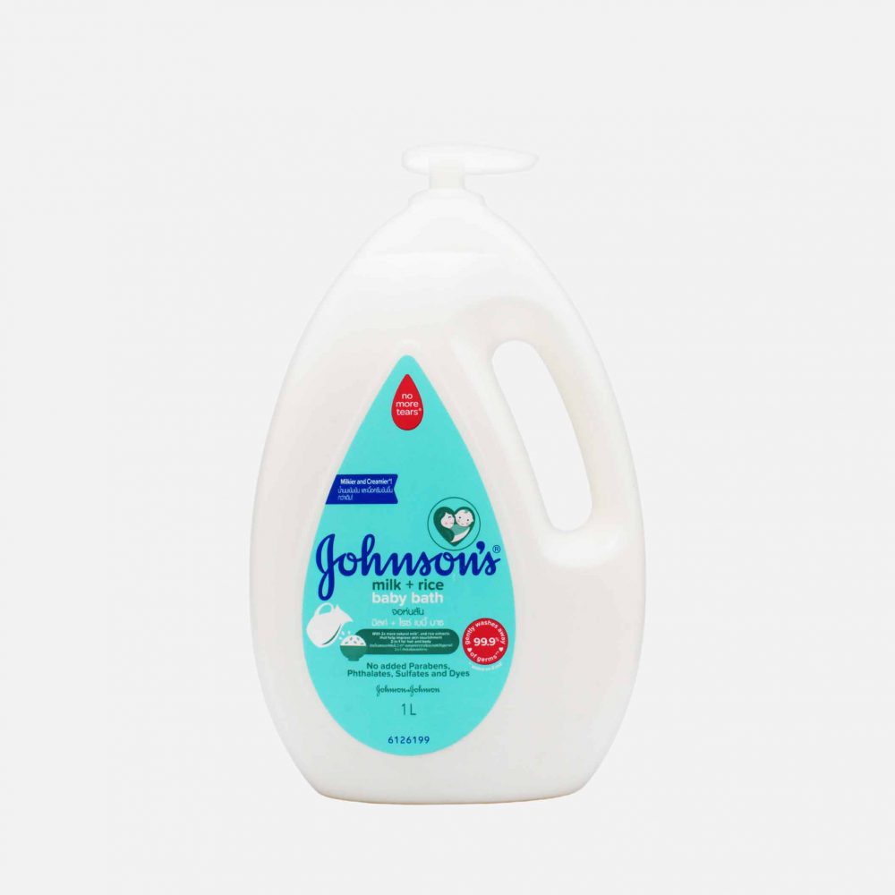 Johnsons-milkRice-baby-bath