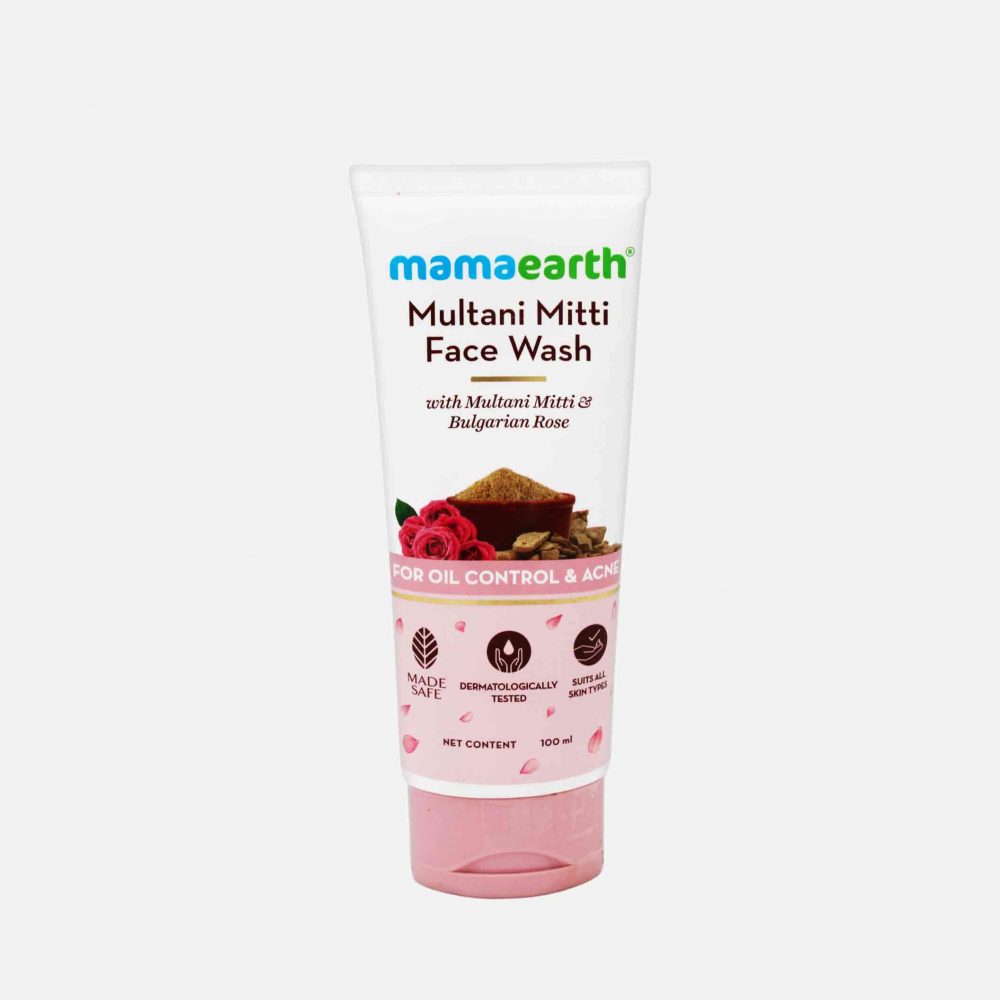 Mama-Earth-Multani-Mitti-Face-Wash-100ml